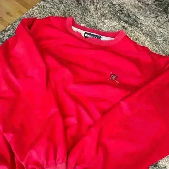 VINTAGE Polo Golf Ralph Lauren Windbreaker Crewneck - Picture 5 of 5